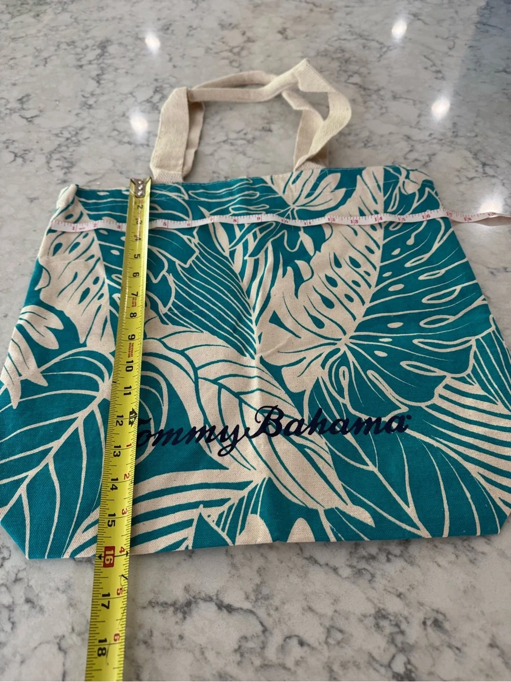 Tommy Bahama canvas tote